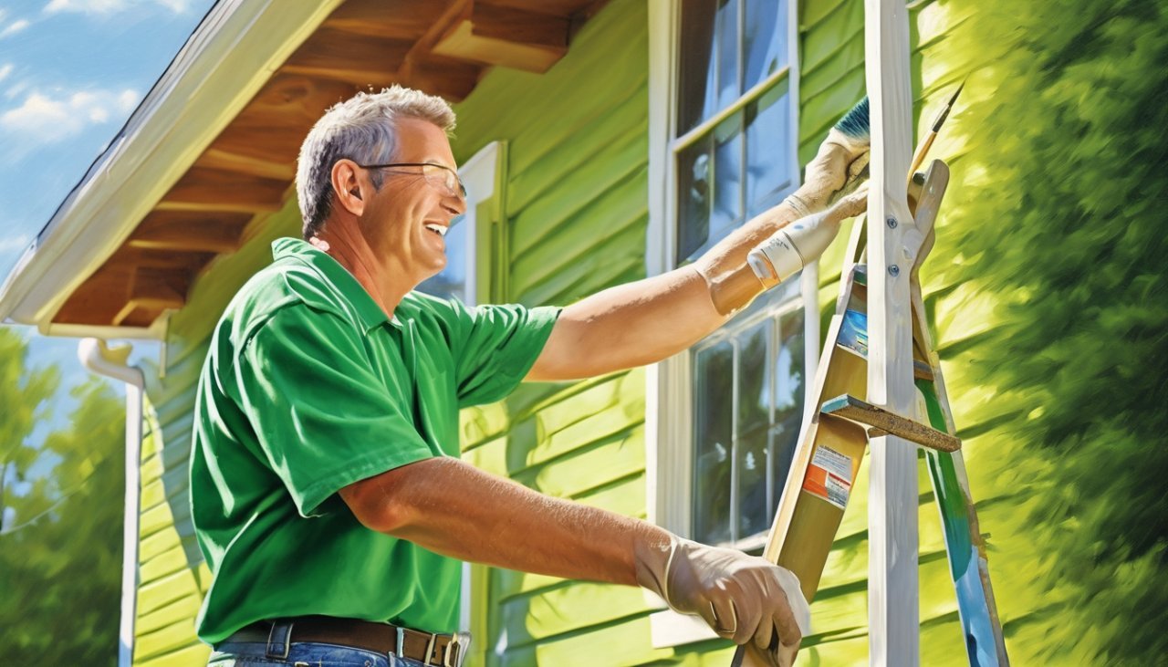 Kostnad for å male huset utvendig i 2026 – hva må du betale?
