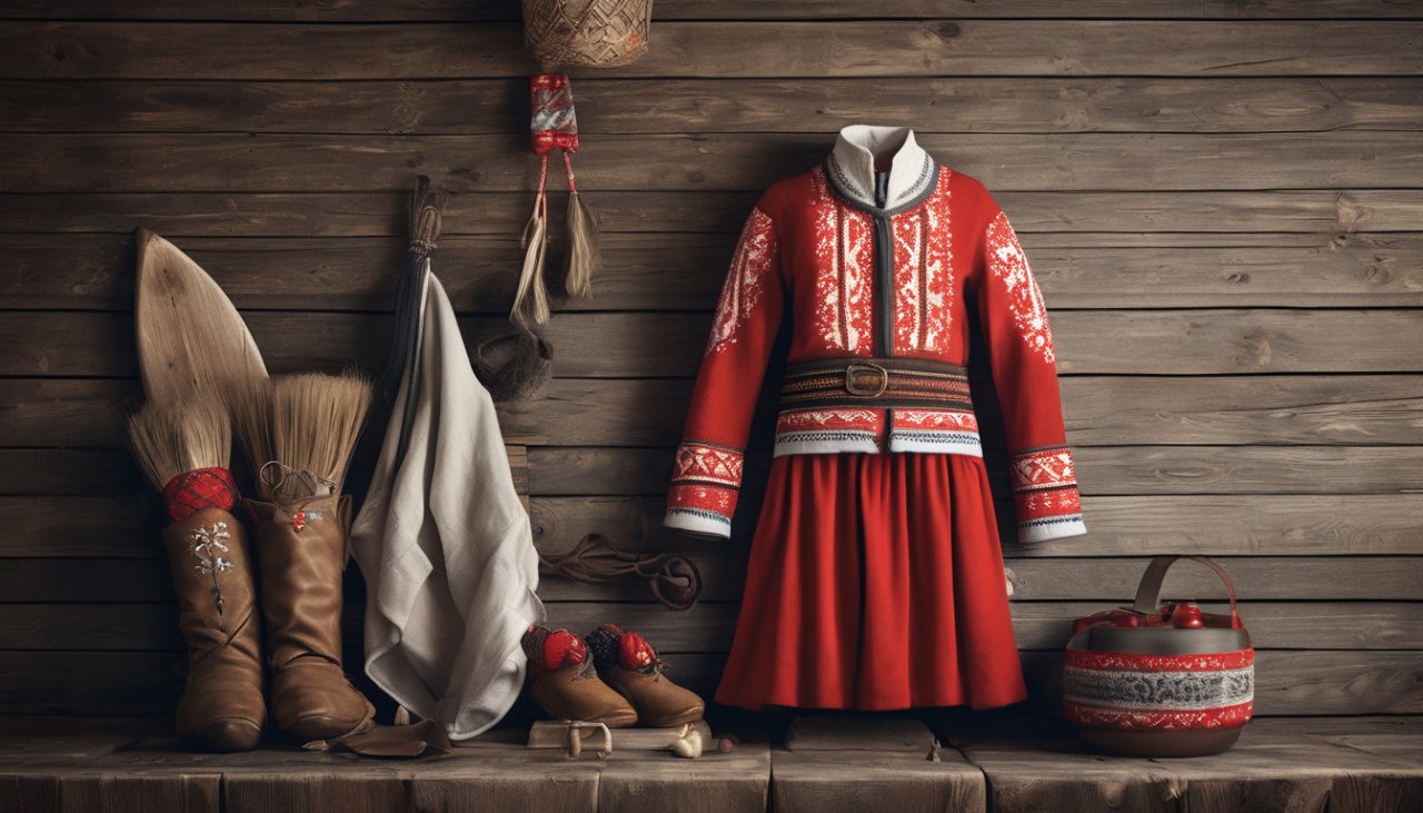 Skillet mellom moderne og tradisjonell norsk folkekunst